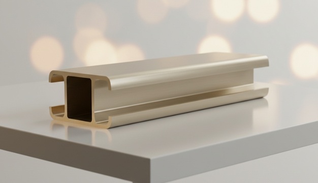 perfil de alumínio champanhe