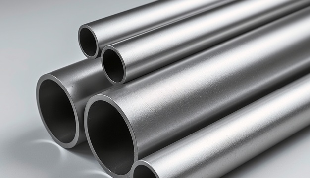 tubo de alumínio anodizado redondo